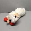 Multipet Lamb Chop Dog Plush Toy - Squeaky Toy for All Dogs - Extra Soft Plush - Stuffed Animal Dog Toy for Cuddling & Playing - Jumbo Pet Toy (24", Cream)