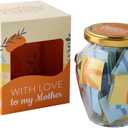 With Love to my Mother Jar - Best Gift for Mom, Mother, Grandmother, Meemaw - Kind Notes in a Jar, Message in a Bottle Gift for Birthday, Christmas or Mother's Day