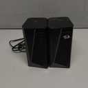 Redragon GS520 RGB Desktop Speakers, 2.0 Channel PC Computer Stereo Speaker with 6 Colorful LED Modes, Enhanced Sound and Easy-Access Volume Control, USB Powered w/ 3.5mm Cable (Black)