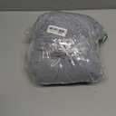 BDDC Table Covers for 8 Foot Tables, Sliver Gray Washable and Wrinkle Resistant Stretch Tablecloths Rectangle 8ft for Events, Wedding, Banquets, Parties, 2 Pieces