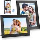 FANGOR 10.1 Inch WiFi Digital Picture Frame 1280x800 HD IPS Touch Screen, Electronic Smart Photo Frame with 32GB Storage, Auto-Rotate, Instantly Share Photos/Videos via Uhale App from Anywhere 2 Pack
