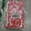 Christmas Style White HOHO Hand Towels 13.6 * 29 Winter Snowflakes Bath Towels Red Background Kitchen Dish Towels for Household Daily Use | Home Decoration | Carry-On Hotel Gym Spa