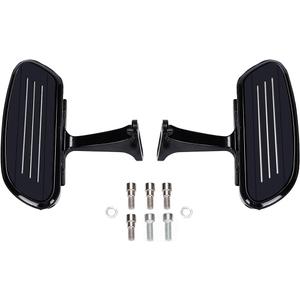 Passenger StreamLiner Footboard Mount Kit for Harley Touring Models Road King FLHR Road Glide FLTRX Street Glide FLHX Electra Glide FLHT 1993-later' (Gloss Black)