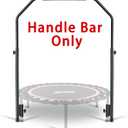 Newan Rebounder Handle Bar Accessory for 40" Round Fitness Trampolines, Cushy Foam Handles,Only Applicable to the Foot Tube Between 2.5CM/0.98IN Diameter(Trampoline Not Included)