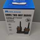 Midland GXT1000 GMRS Radio Walkie Talkie with Extra Battery Packs