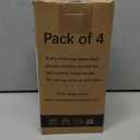 Furniture Raisers Bed Risers - 2 Inch Wooden Circle Heavy Duty Furniture Height Extenders Lifts for Sofa Couch Desk Chair Table Base Raising Space, Convenient Store and Cleaning, Pack of 4