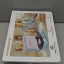 MANGOSTAN Record Player 3 Speed Bluetooth Portable Suitcase, Vinyl Phonograph with Built-in Bass & Speakers, Belt-Driven LP Player Support AUX-in RCA Line Out Headphone Jack, Champagne Gold