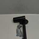 Moen Matte Black Align Pivoting Double Post Modern Toilet Paper Holder, YB0408BL (1-(Pack))