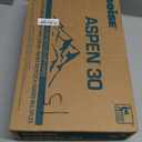 Zenna Home Rust Resistant Hanging Shower Caddy, Over the Shower Head Caddy with 1 Wide Shelf and Built In Soap Dish, Steel Bathroom Hanging Organizer, White