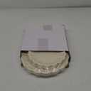 60 Pcs Cream Scalloped Paper Plates 9.5 Inch and 7.5 Inch Shell Edge Disposable Dinner Plates for Birthday Wedding Baby Shower Party Decorations