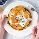 9 Inch White Melamine Plates Flat Bottom Deep Round Dinner Plates Salad and Dessert Plates Lightweight Durable and Easy to Clean,Non Ceramic Disc Pad Set of 6,PYW-9-06