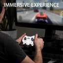 F1 Racing Wheel Mod Kit for Logitech G29 G920 G923, Professional Simulator Upgrade, Ergonomic Controls & Quick-Install Bracket, Gift for Sim Racer or Motorsports Enthusiast (Red+black)