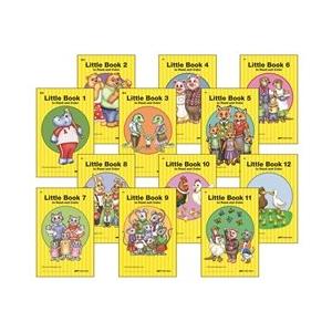 Little Books 1-12 - Abeka K4 4 Year Old Kindergarten Phonics Reading Program Student Reader