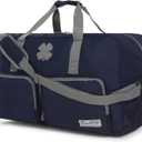 Lucky Travel Duffel Bags 115L, Gym Bag, Travel Bag & Large Duffle Bag for Men, Foldable Overnight Weekender Bags for Women & Men with Adjustable Shoulder Strap, Navy