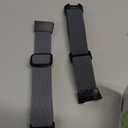 FTYQUEE Braided Stretchy Adjustable Straps Compatible for Fitbit Charge 3 and Fitbit Charge 4 Bands for Men Women,Sport Elastic Nylon Cloth Wristbands for Charge 4/ Charge 3/ 3SE