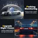 Dash Camera, 4K/1080p Dash Camera Front and Rear, Built-in 5GWiFi, Dash Cam with 64GB SD Card, Full HD 2.0 IPS Screen, for App Control, G-Sensor, Loop Recording, and Parking Mode