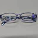 kunchu Reading Glasses for Women - Blue Light Blocking Spring Hinge Computer Readers Anti Glare UV Eyeglasses (MIX6, +2.50)