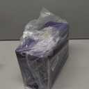 Lockable bamboo storage box with removable tray and partitioned wooden decorative storage box, including jars, brushesNatural Wood