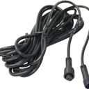 Luubom 16 ft Black Extension Cord, Compatible with Luubom Wireless Automatic Water Level Control System, for Deep Well or Deep Tank Water Level Monitoring