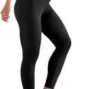 Laite Hebe Leggings for Women - High Waisted Full Length Buttery Soft Yoga Pants for Workout Athletic Daily (Small-Medium, 01-black)