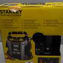 STANLEY J5C09 1000 Peak Amp Automotive Jump Starter, Portable Power 2.1A/10W USB Port, 12V Outlet, 120 PSI Air Compressor for Tires, Bikes & Sports Equipment