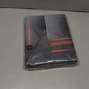 Manfei Geometric Grid Duvet Cover Set Twin Size, Red and Black Checkered Bedding Cover, Men Women Room Decor, Modern Abstract Check Plaid Square Bed Sets for All Season, 1 Pillowcase, No Comforter (Multi 07)