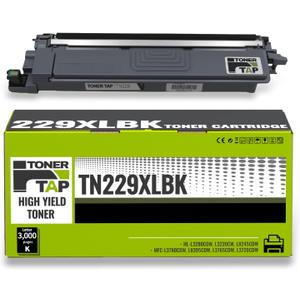 TonerTap TN229XL Black Toner High Yield, Replacement for Brother TN229 & TN229XLBK, Compatible with Brother HL-L3280CDW, MFC-L3780CDW, HL-L8265CDW and More (Non-OEM)