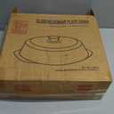 Pyrex 2.5-Quart Deep 9.5in Pie Plate  Perfect for Sweet Rolls, Pot Pies, and Pies  Made in USA