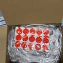 VCOKEN Permanent Outdoor Lights, 111FT with Smart 72 RGB LED Light for House & Outdoor Decor, DIY Scene Mode, IP65 Waterproof Eaves Lighting with App Control Remote for Christmas and Holiday Decor