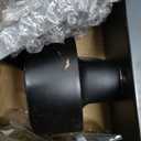 Goldenwarm Black Dummy Door Knob, Zinc-Alloy Matte Black Heavy Duty Single-Sided Door Locks (2 Pack)