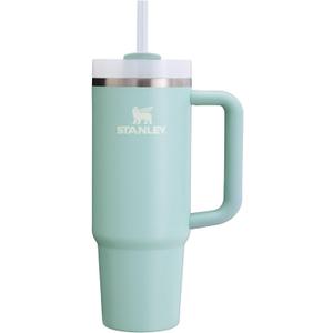 STANLEY Quencher H2.0 Tumbler with Handle and Straw 30 Ounces | Flowstate 3-Position Lid | Cup Holder Compatible for Travel | Insulated Stainless Steel Cup | BPA-Free | Seafoam