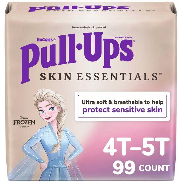 Pull-Ups Skin Essentials Girls' Disposable Training Pants - 33 Count, Size 4T-5T