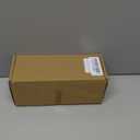 Minamzee1:12 Dollhouse Leather Couch, Miniature Modern Double Sofa with Pillows, Dollhouse Luxury Couch Furniture Accessories for Living Room Bedroom (Yellow)