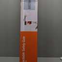 (2 Pack) Retractable Baby Gate for Doorways and Stairs, Mesh Safety Gate for Pet, Indoor & Outdoor Use, One-Hand Operation, Easy Installation, 33.6" Tall, Expands to 55" WideWhite,33.6"x55")