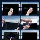 Palisade Accessories for 2023 2024 2025 Hyundai Palisade 12.3" Tempered Glass GPS Navigation Touchscreen Protector Film for 2023 Palisade Ltd/Limited/Calligraphy/SE/SEL/XRT HD Clear