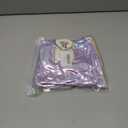 Hiroyuki Iridescent Makeup Bag, 14 inches Cosmetic Bag, Large Capacity Travel Pouch (Face, purple)