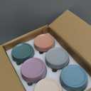 YUNCANG 6-pack Overnight Oats Containers with Airtight Lids, 16 oz Wide Mouth Mason Salad jars, Glass Food Storage Containers for Sugar Spice Yogurt Snacks