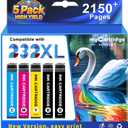 myCartridge SUPRINT Remanufactured Ink Cartridge Replacement for Epson 232 Ink Cartridge Combo Pack Works with Workforce Pro WF-2950 WF-2930 Expression XP-4200 XP-4205 Printers (5 Pack, BKCMY)