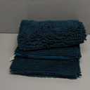 Muddy Mat | Super Absorbent Door Mat Indoor, Microfiber Quick Dry Chenille Entryway Rug, Non-Slip Front Door Mat, Indoor Mats for Entryway, Machine Washable Pet Rug, Atlantic Blue 24"x36"