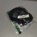 Rooscier Women's Deep V Neck Tank Tops Sexy Sleeveless Wrap Fitted Ruched Shirts (Large, Black)