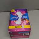 Always Radiant Feminine Pads for Women, Flexfoam Pads with Wings, Size 1, Regular Absorbency, Lightly Scented, 42 Count