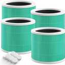 ZQA-2000B ZQA-2000C Replacement Filter Compatible with Cobectal ZQA-2000B and Oterbear ZQA-2000C Air Purifier, 3-in-1 H13 True HEPA Filter, 4 Pack
