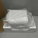 Makeup Organizers, Make Up Organizer for Vanity, Countertop Cosmetic Storage with Drawers and Transparent Cover for Bedroom Bathroom, White