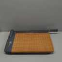 Westcott 15'' TrimAir Wood Guillotine Paper Cutter & Paper Trimmer, 30 Sheet (15107)