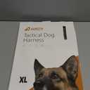 AUROTH Tactical Harness for Large Dogs No Pull Adjustable Pet Harness Reflective K9 Working Training Easy Control Military Service Pet Vest Army Yellow XL (XL(Neck:20-31",Chest:26-42"),75-135 lbs)