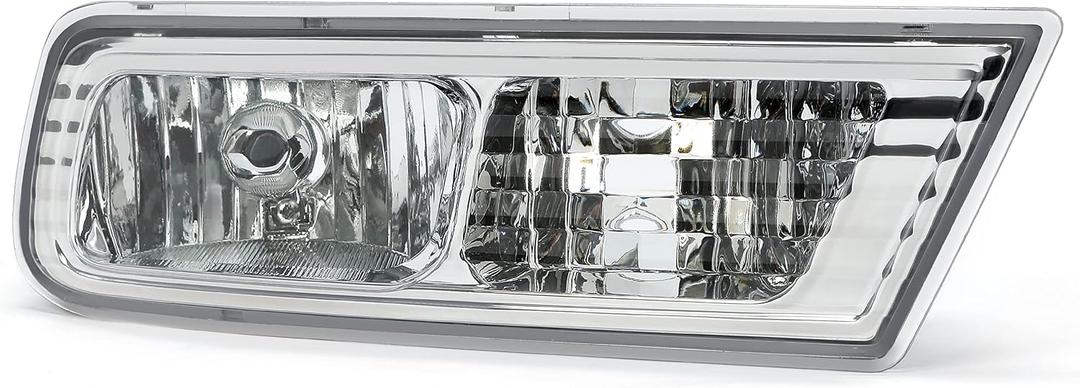 HECASA Right Fog Light Compatible with 2010-2013 Acura MDX Passenger Side RH Lamp Assembly without Bulbs Replacement for AC2595101