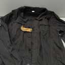 Mens Denim Jacket, Washed Ripped Distressed Flex Stretch Casual Trucker Biker Jeans Jacket for Men M