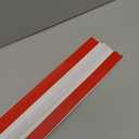Door Draft Stopper, 36 Length Cuttable Weather Stripping Door Seal, Strong Adhesive Door Sweep for Exterior and Interior Doors (1, White)