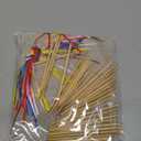 30-Pack Hanging Zoo Animal Scratchers for Kids Scratch Paper Art Kit - 5.5 x 5.5 in Ornaments - Thick 250gsm Paper & Wooden Sticks for DIY Decor