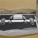 FRENESSA Makeup Train Case Makeup Case 12.6 Inch Large Cosmetic Box Organizer Travel Storage Professional Make Up Train Carrying Case with 6 Trays Locking Shoulder Strap Hard Vanity Storage Black